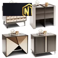 BÀN ĐẦU GIƯỜNG GỖ KIỂU LUXURY